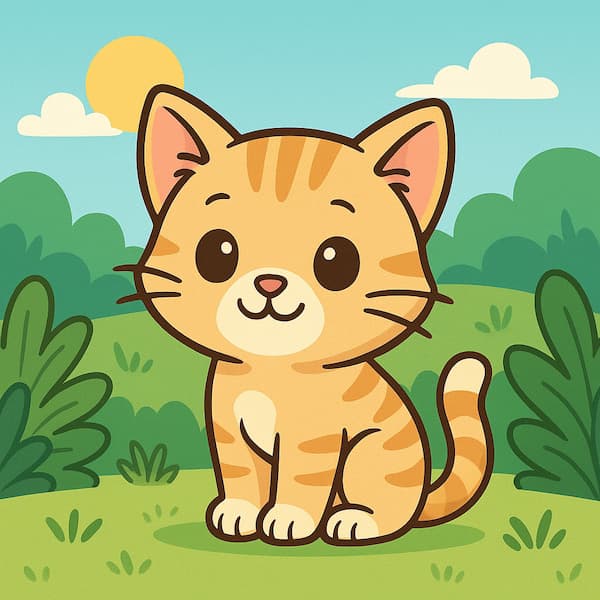 Cute Cat jigsaw puzzle preview