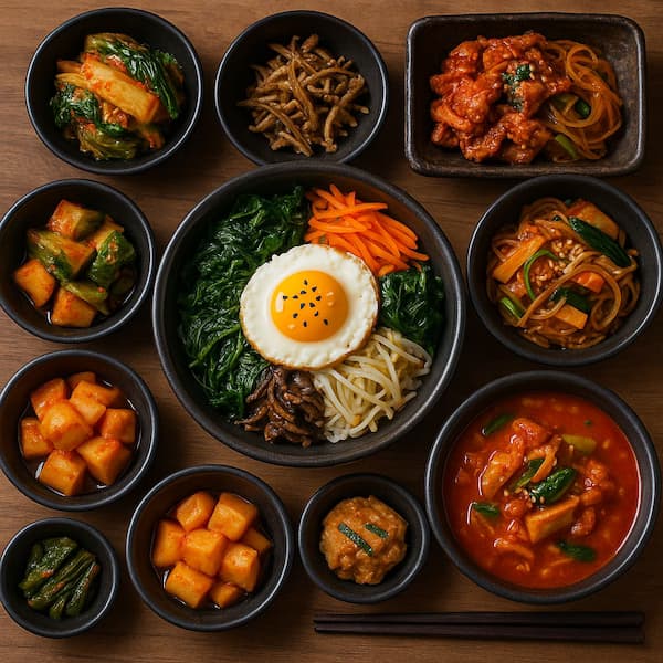 Korean Dishes jigsaw puzzle preview