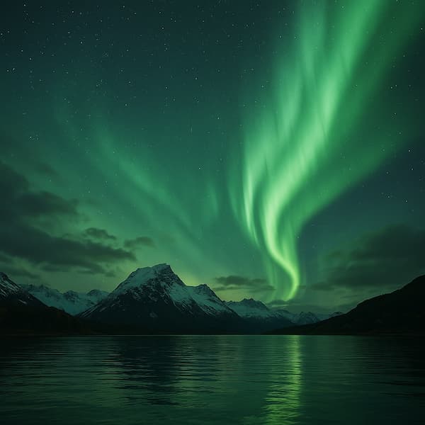 Northern Lights jigsaw puzzle preview