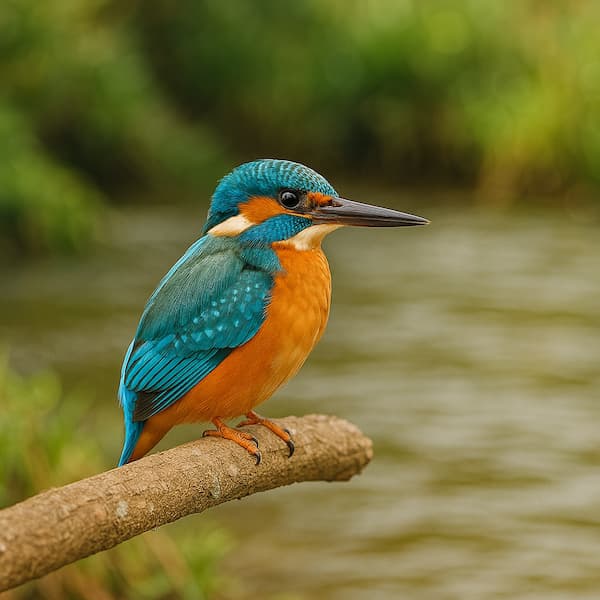 River Kingfisher jigsaw puzzle preview